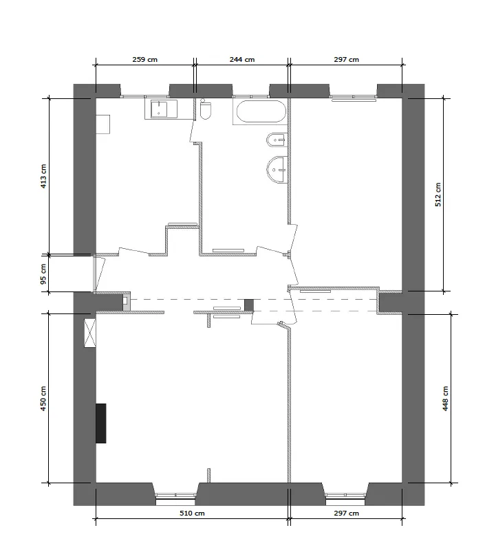 Appartement Nantais - Vue principale